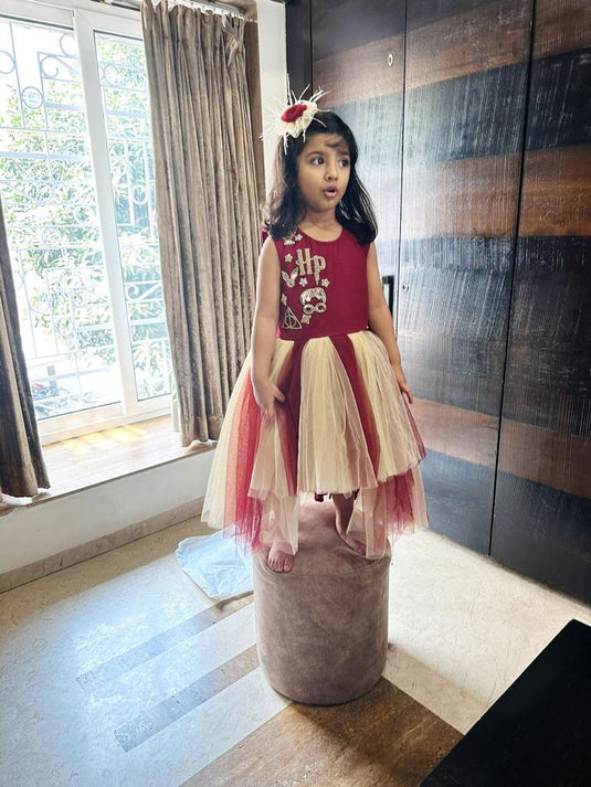 Harry Potter Theme Gown Dress