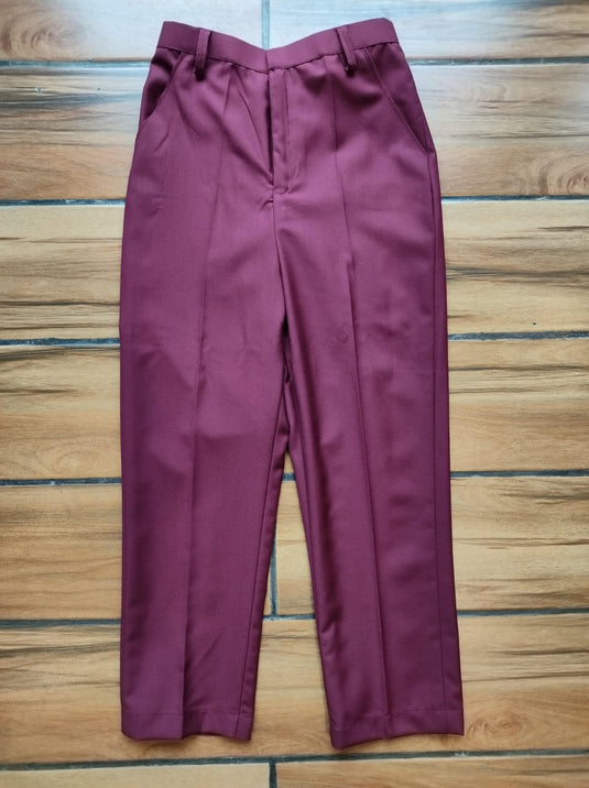 Maroon Trouser