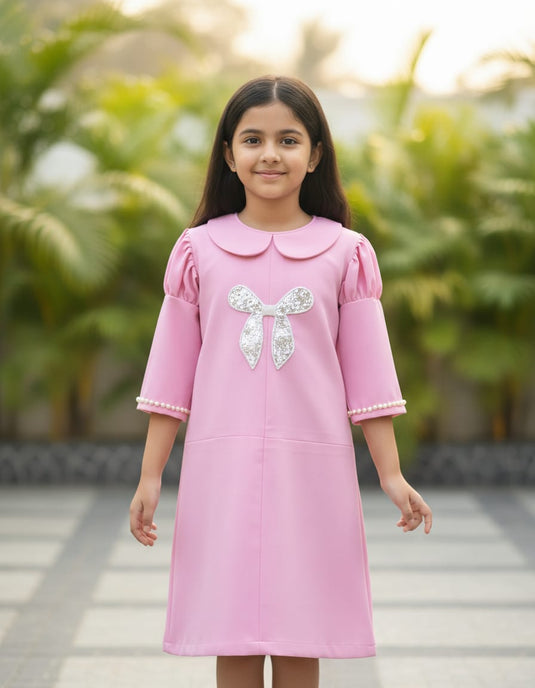 Pink Bow Dress