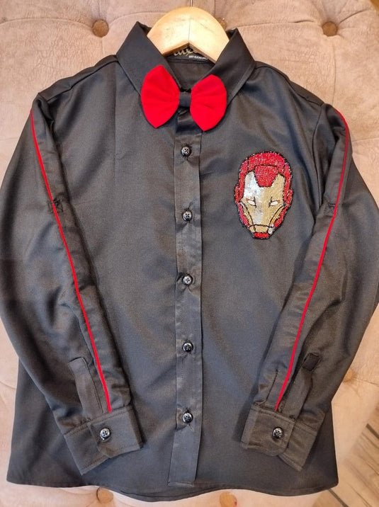 Black Iron Man Avenger Shirt