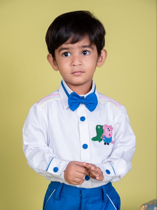 George Pig Colorful lines Shirt