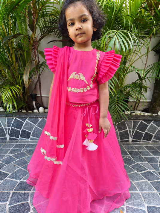 Rani Pink Royal lehenga