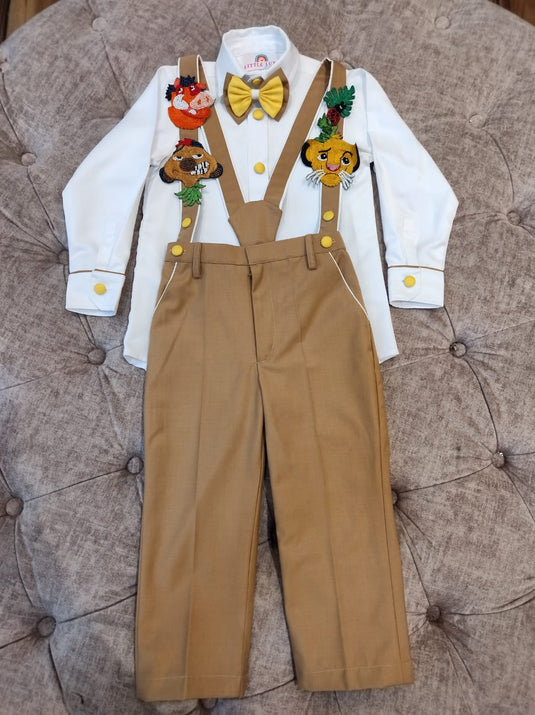 Lion King Theme Suspender Set
