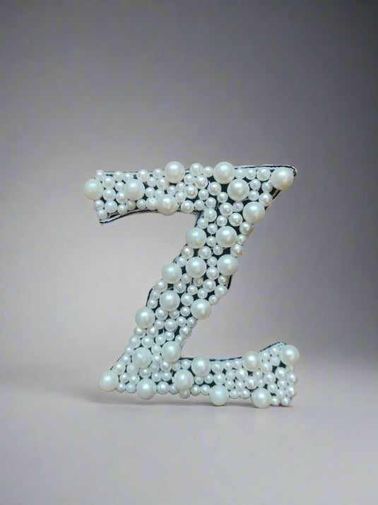 Personalised Initial Pearl Clip