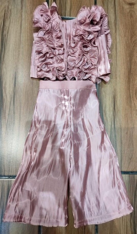 Buttersilk Ruffle Cord Set