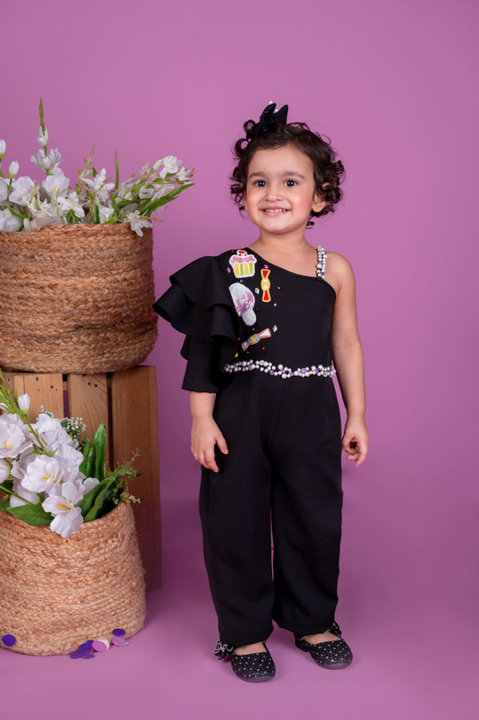 Candy Black Jumpsuit