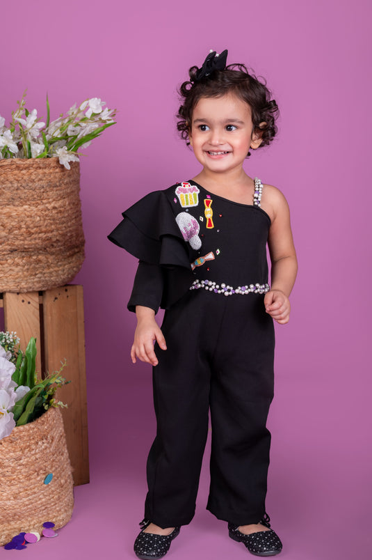 Candy Black Jumpsuit