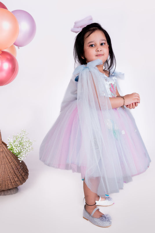 Mermaid Theme Heavy Dress