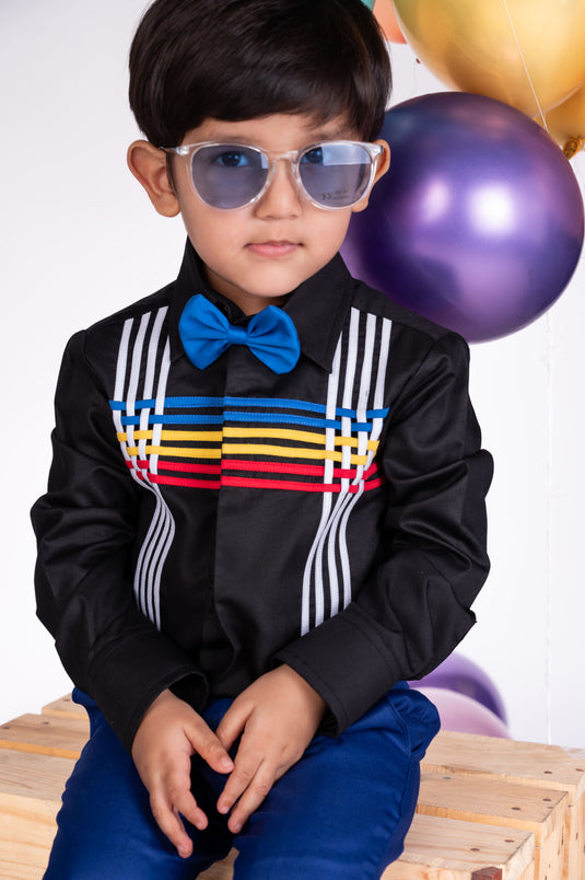 Colourful Stripes Trendy Shirt