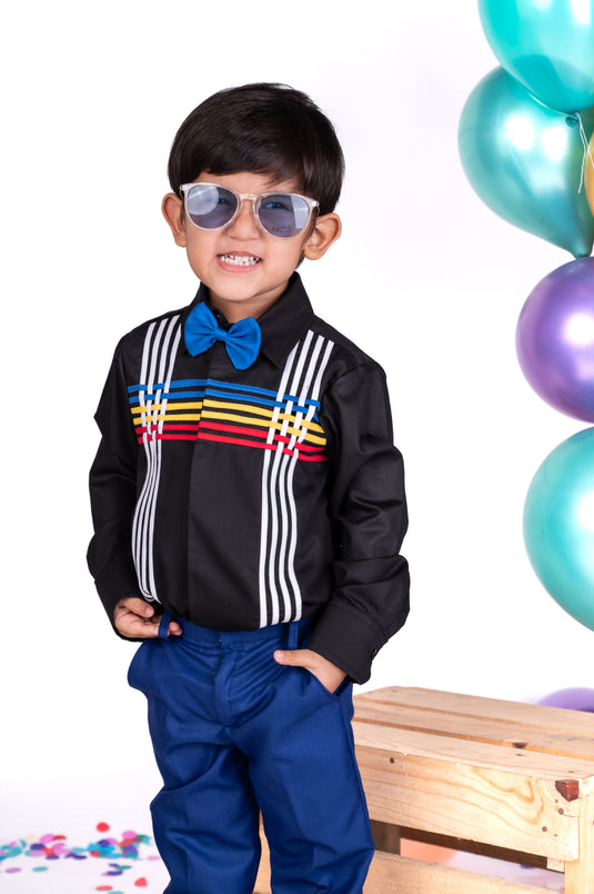 Colourful Stripes Trendy Shirt