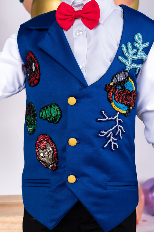 Avengers Themed Jacket Set