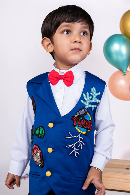 Avengers Themed Jacket Set