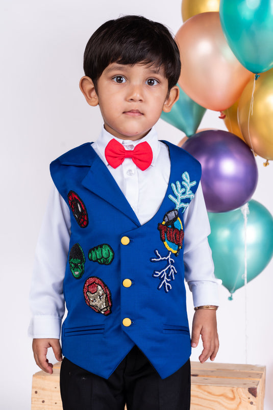 Avengers Themed Jacket Set