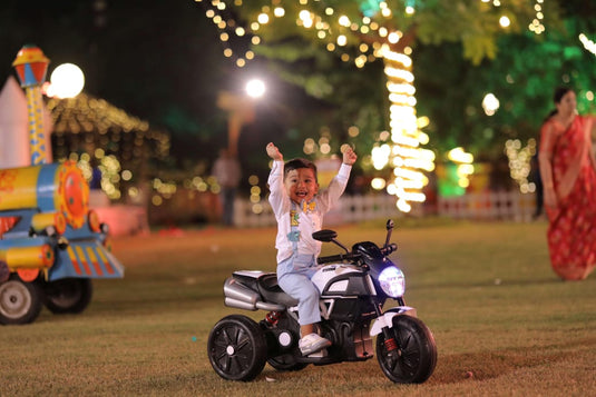 Jungle Theme Light Blue Suspender Set