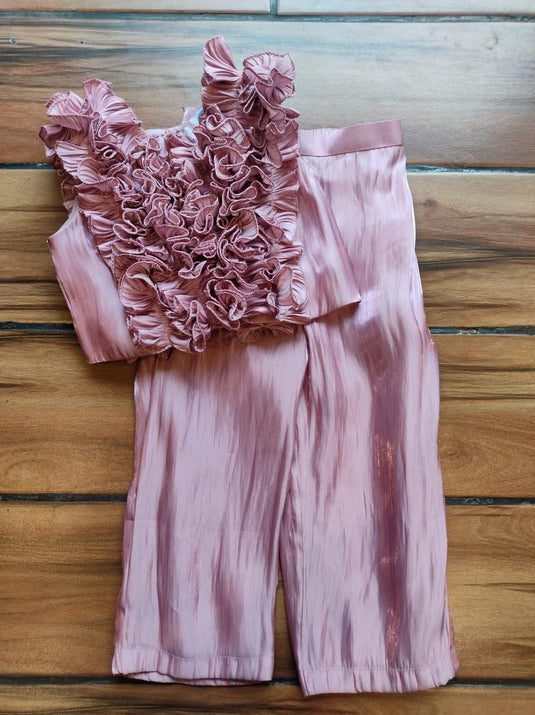 Buttersilk Ruffle Cord Set