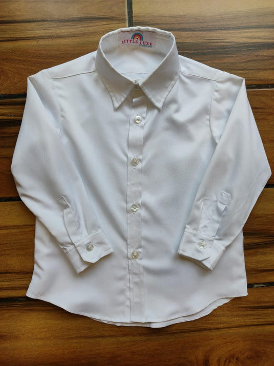 Plain Shirt Black/White