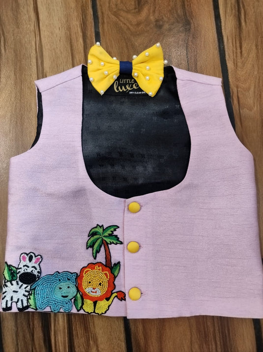 Lilac Jungle Waistcoat