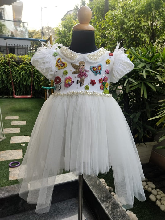 Fairy Enchanted Garden High Low Gown Dress