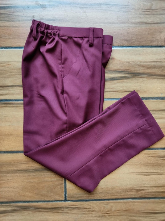 Maroon Trouser