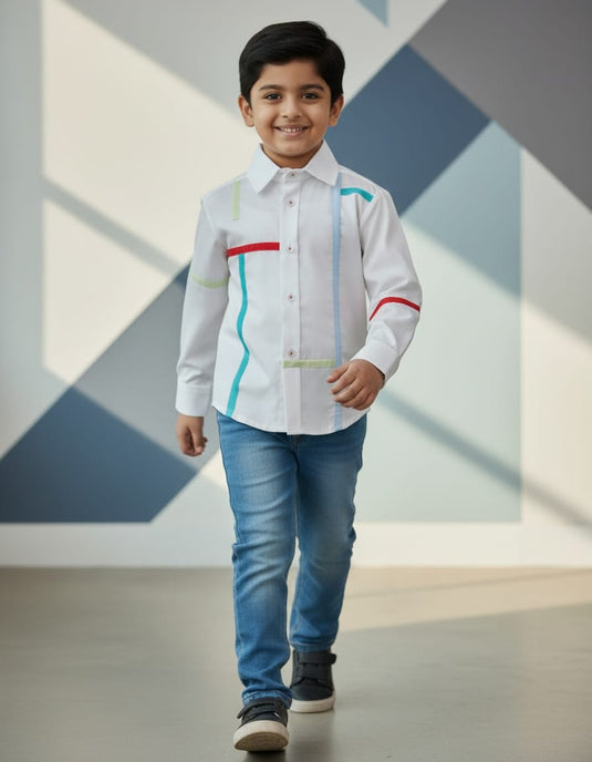 Multicolor Stripes Shirt