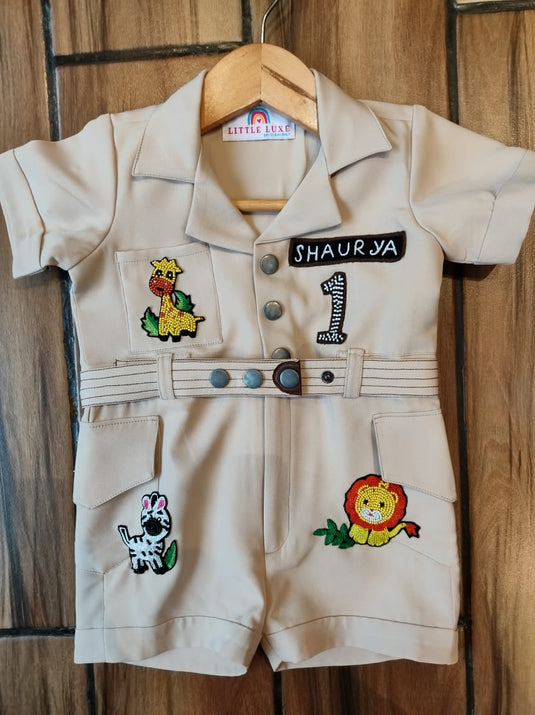 Jungle Safari Romper