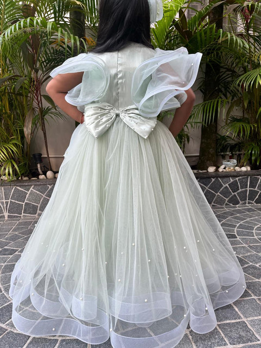 Mint Green Heavy Gown