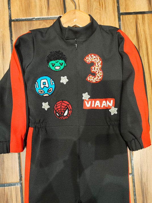 Baby Avenger Personalised Tracksuit