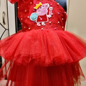 RED PEPPA PIG DRESS